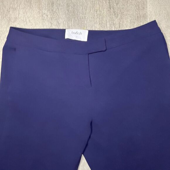 BA&SH, Steady Pressed Crease Straight Leg Trousers Mid-Rise Pant Nuit Women’s 8 - Picture 13 of 13